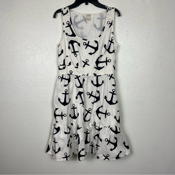 J. Crew Anchor Nautical Dress size 2 with pockets - Picture 2 of 9